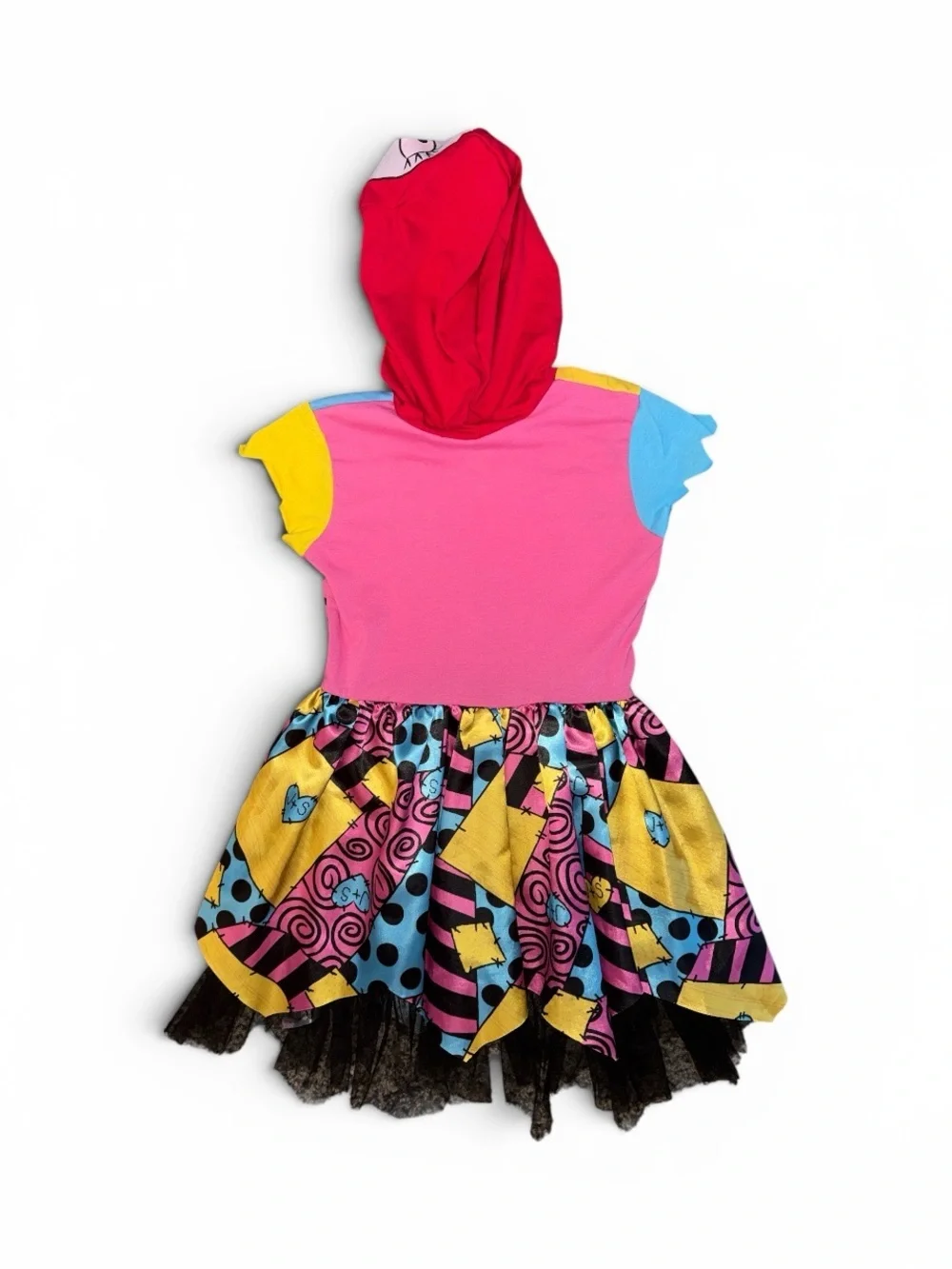 The Nightmare Before Christmas Disney Sally Hooded Costume Dress Tutu Skirt - Picture 2 of 7